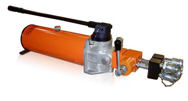 Hand pump, differential double-acting, 2 speed hand pump BHC