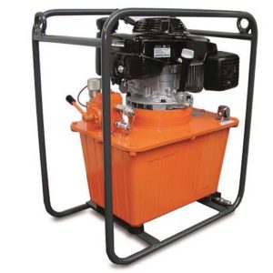 Hydraulic system T153, dual speed combustion engine system