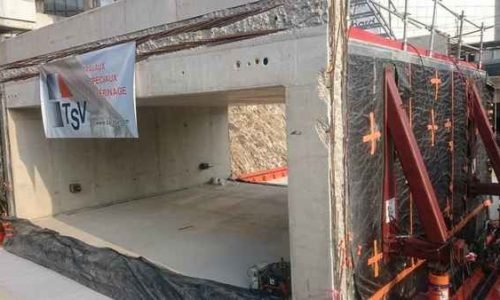 civil engineering cylinder, shifting concrete box