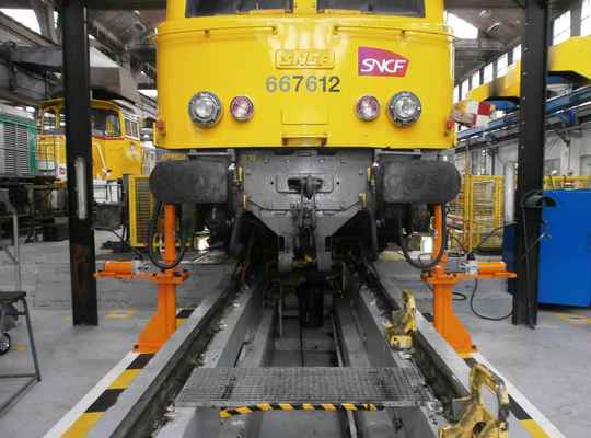 hydraulic lifting candles railways sector