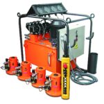 Centrale levage synchronisé débits séparés égaux CMD