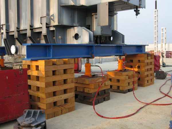 Vérin hydraulilque double effet levage synchronisé